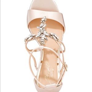 Badgley Mischka Jewel Galvin Evening Sandal